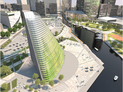 借力LED，瑞典16層高“植物大廈”年產量估達55